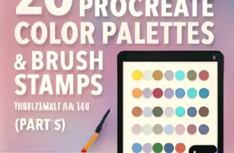 20 must have procreate color palettes brush stamps for digi 476
