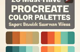 20 must have procreate color palettes by jennythip super bow 1136