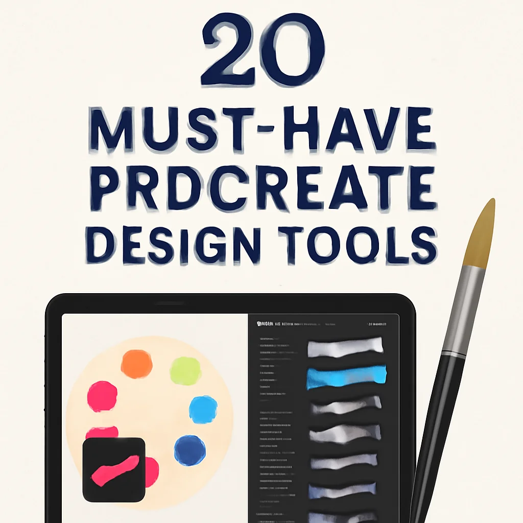 20 must have procreate design tools from dreanartdesign for 992