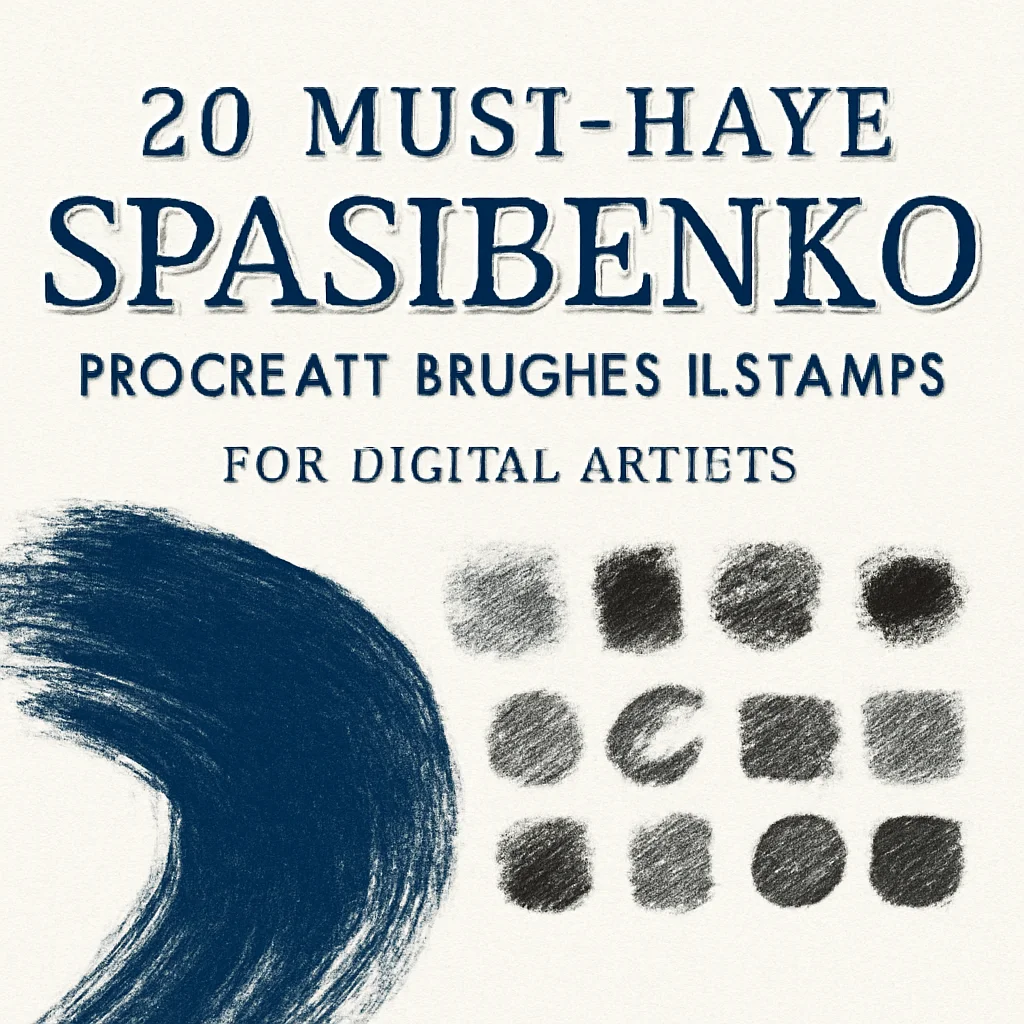 20 Must-Have Spasibenko Procreate Brushes & Stamps for Digital Artists