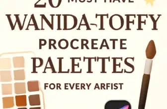 20 must have wanida toffy procreate palettes for every artis 1652