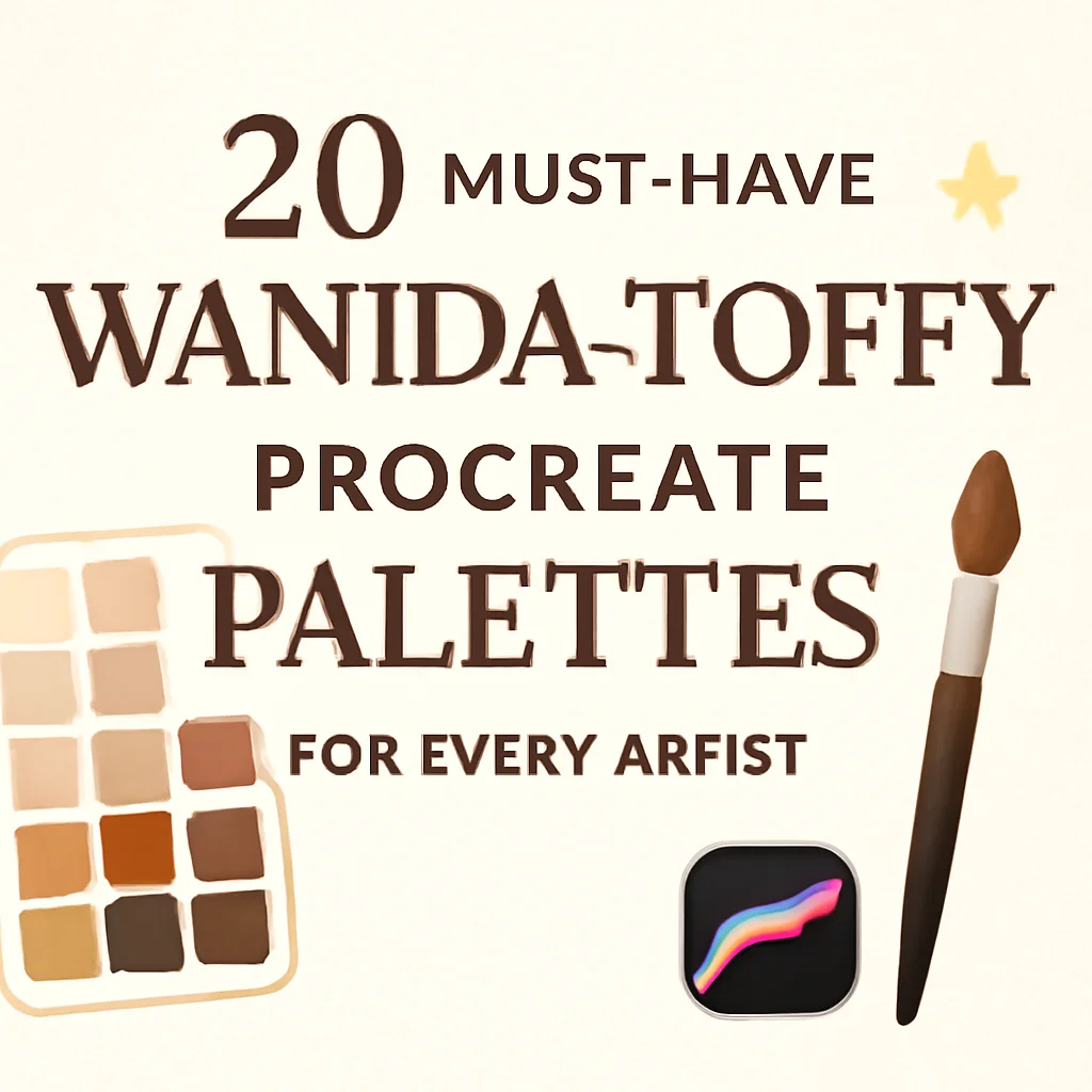 20 Must-Have Wanida-Toffy Procreate Palettes for Every Artist 🎨✨