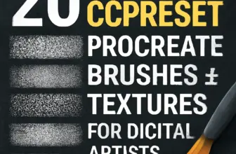 20 must have ccpreset procreate brushes textures for digita 871