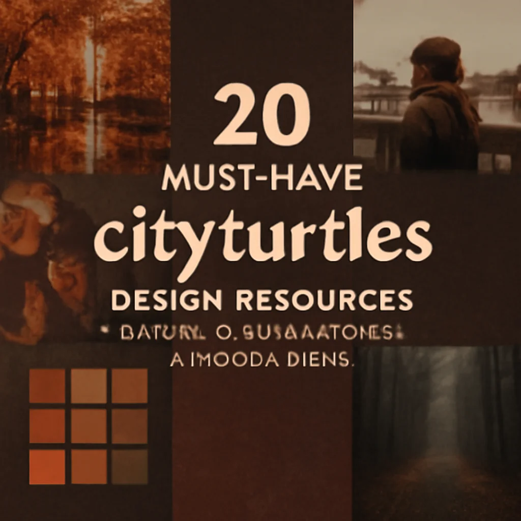 20 Must-Have cityturtles Design Resources for Stunning Autumn & Moody Edits