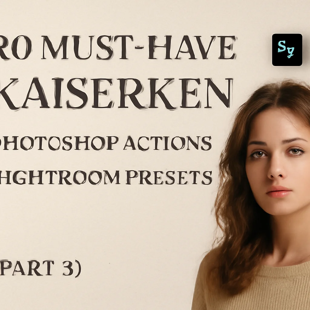 20 Must-Have kaiserken Photoshop Actions & Lightroom Presets (Part 3) 🎨
