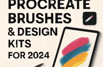 20 must have miksks procreate brushes design kits for 2024 1247