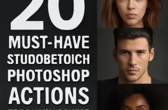 20 must have studioretouch photoshop actions for digital art 1554