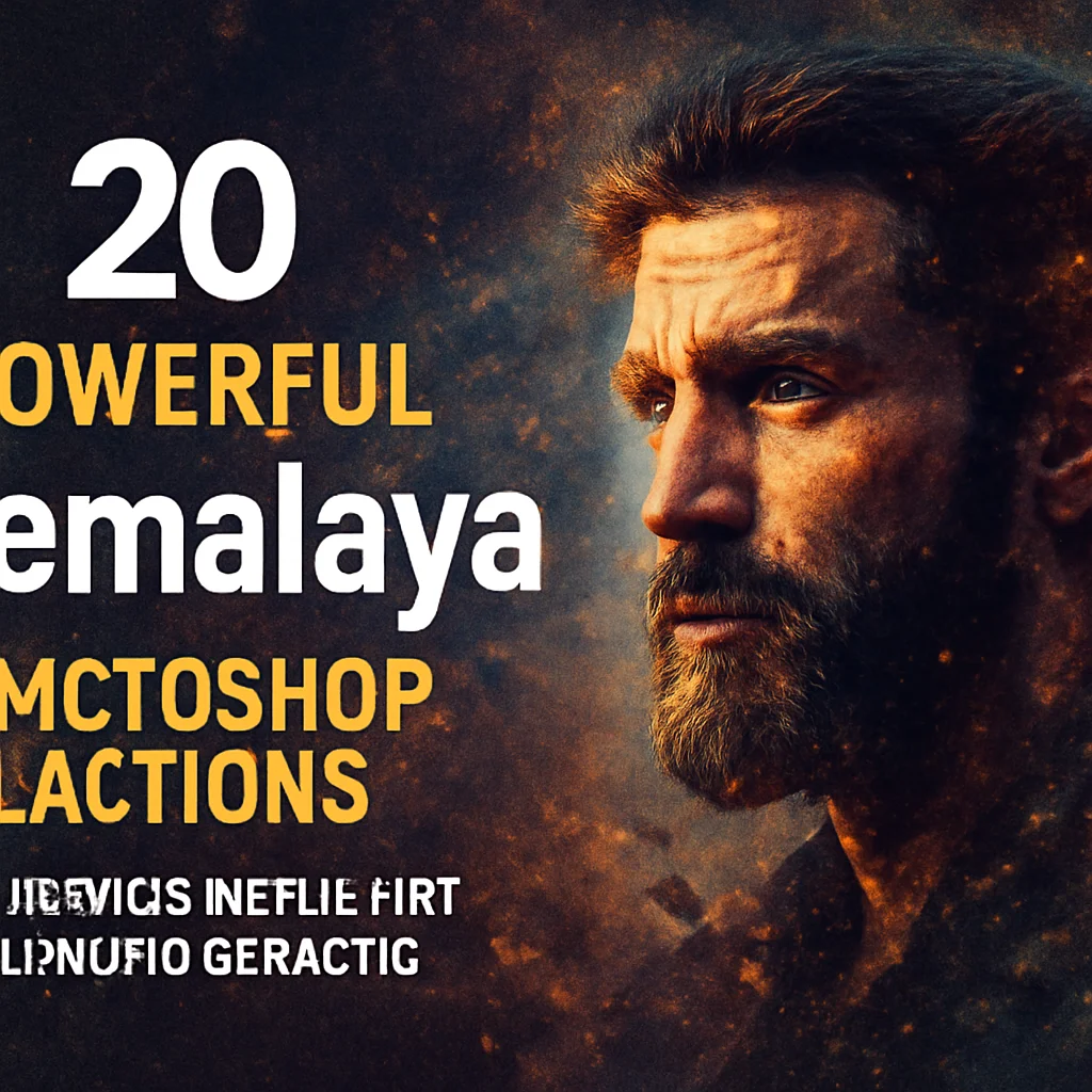 20 powerful ihemalaya photoshop actions for epic digital art 1101