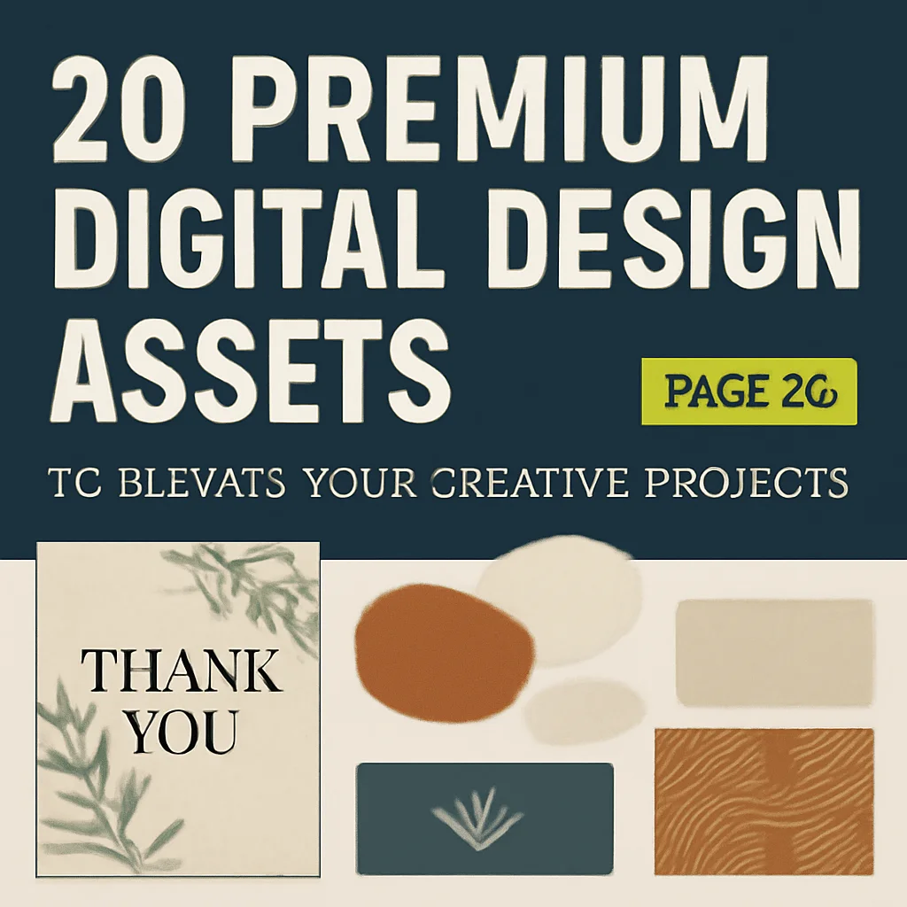 20 premium digital design assets to elevate your creative pr 599