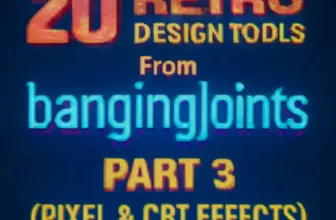 20 retro design tools from bangingjoints part 3 pixel crt e 466