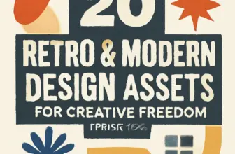 20 retro modern design assets for creative freedom part 34 560