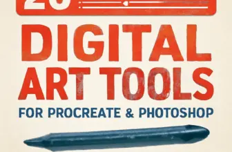20 retrosupplyco digital art tools for procreate photoshop 1427