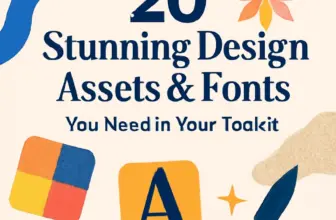 20 stunning design assets fonts you need in your toolkit 571