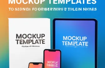 20 stunning mockup templates to elevate your design portfoli 743