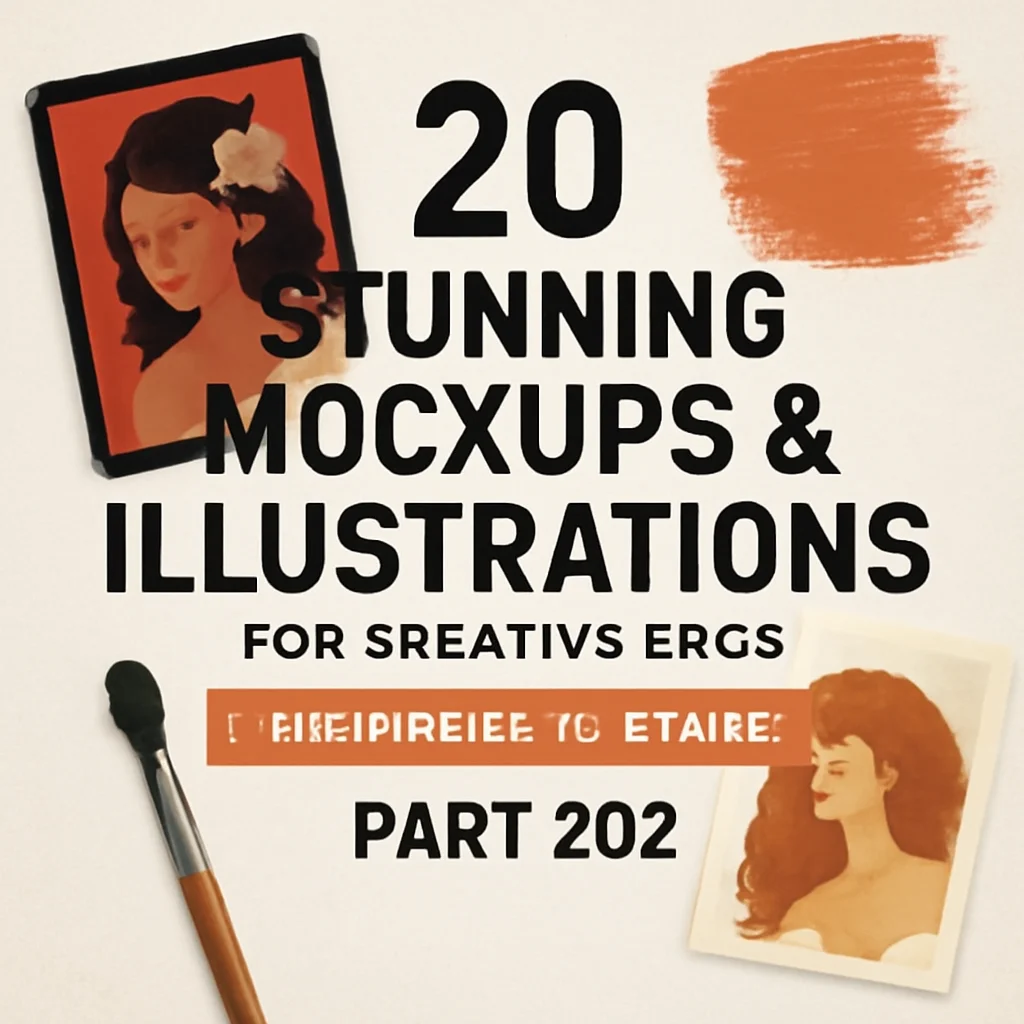 20 Stunning Mockups to Elevate Your Design Portfolio in 2024 🎨✨