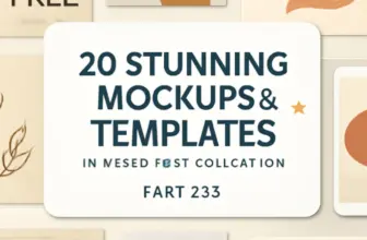 20 stunning mockups templates in brushespack collection par 761