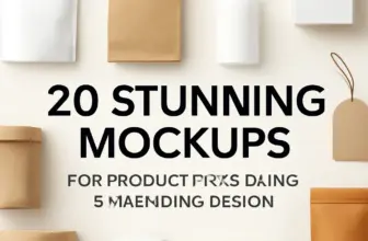 20 stunning mockups for product packaging branding design 775