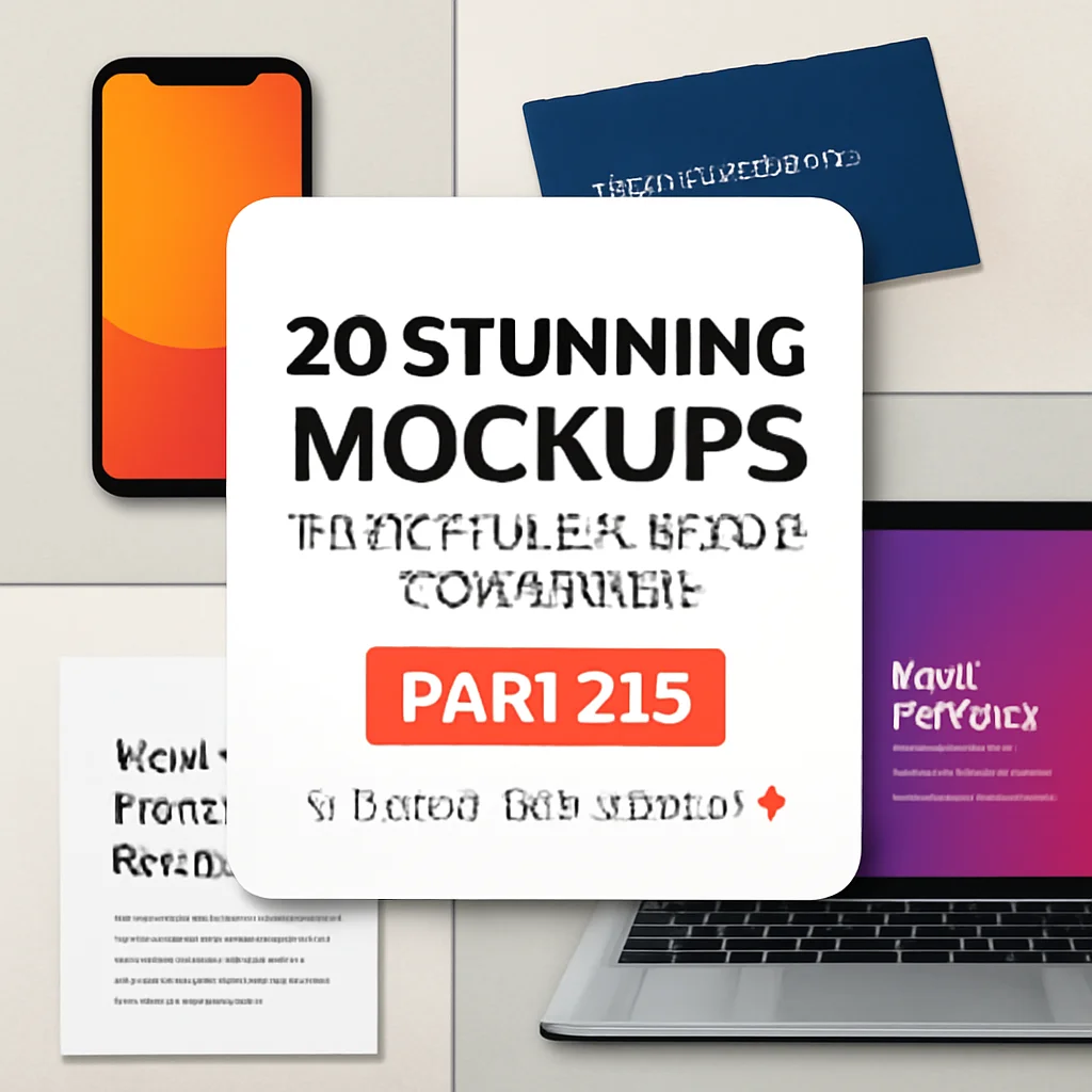 20 Stunning Mockups from the BrushesPack Collection Part 213 to Elevate Your Portfolio 🚀 1 20 stunning mockups from the brushespack collection part 213 739