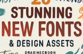 20 stunning new fonts design assets in brushespack collecti 588