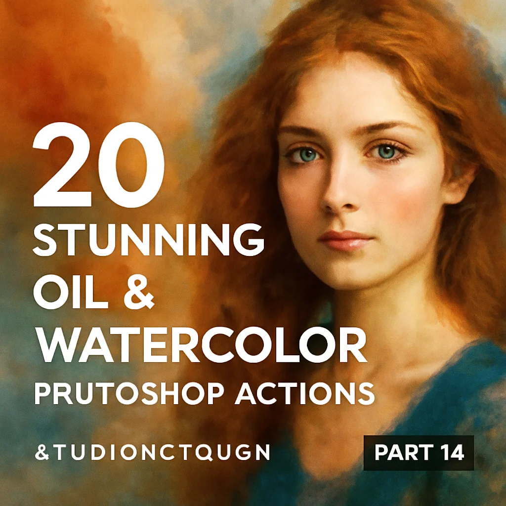 Transform Your Photos: 20 StudioRetouch Photoshop Actions for Stunning Art