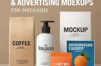 20 stunning packaging advertising mockups for designers par 780