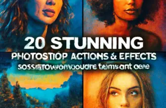 20 stunning photoshop actions effects brushespack collectio 790
