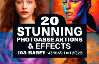 20 stunning photoshop actions effects for digital artists i 849