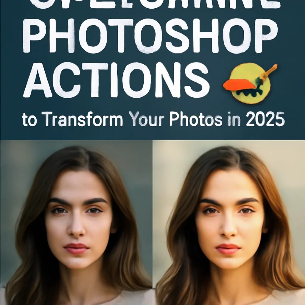 20 Stunning Photoshop Actions for Stunning Edits ✨ A Curated Collection from Brushespack Part 288