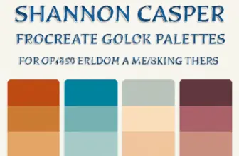 20 stunning shannon casper procreate color palettes for ever 321