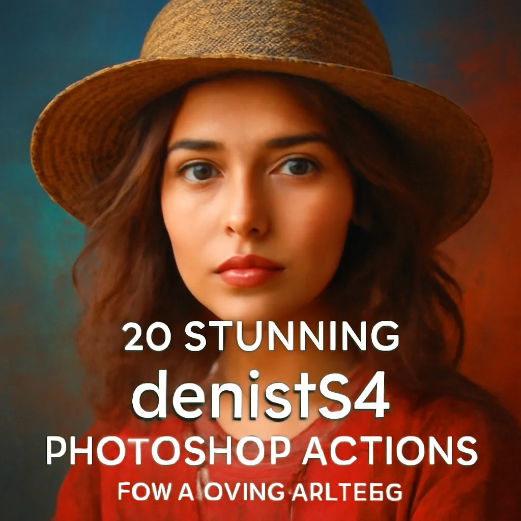 20 Stunning denis154 Photoshop Actions for Digital Artists (Part 2 Collection)