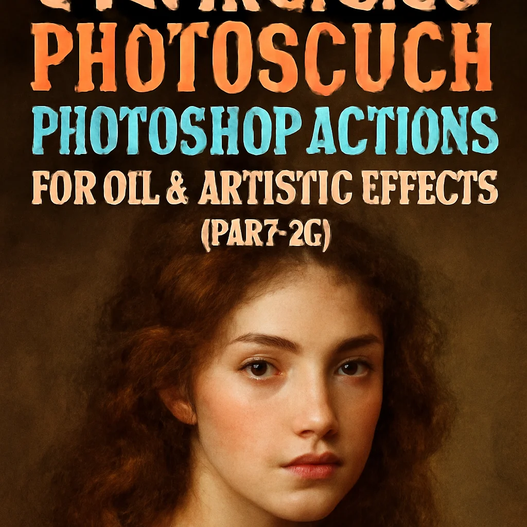 20 Stunning studioretouch Photoshop Actions for Oil & Artistic Effects (Part 26)