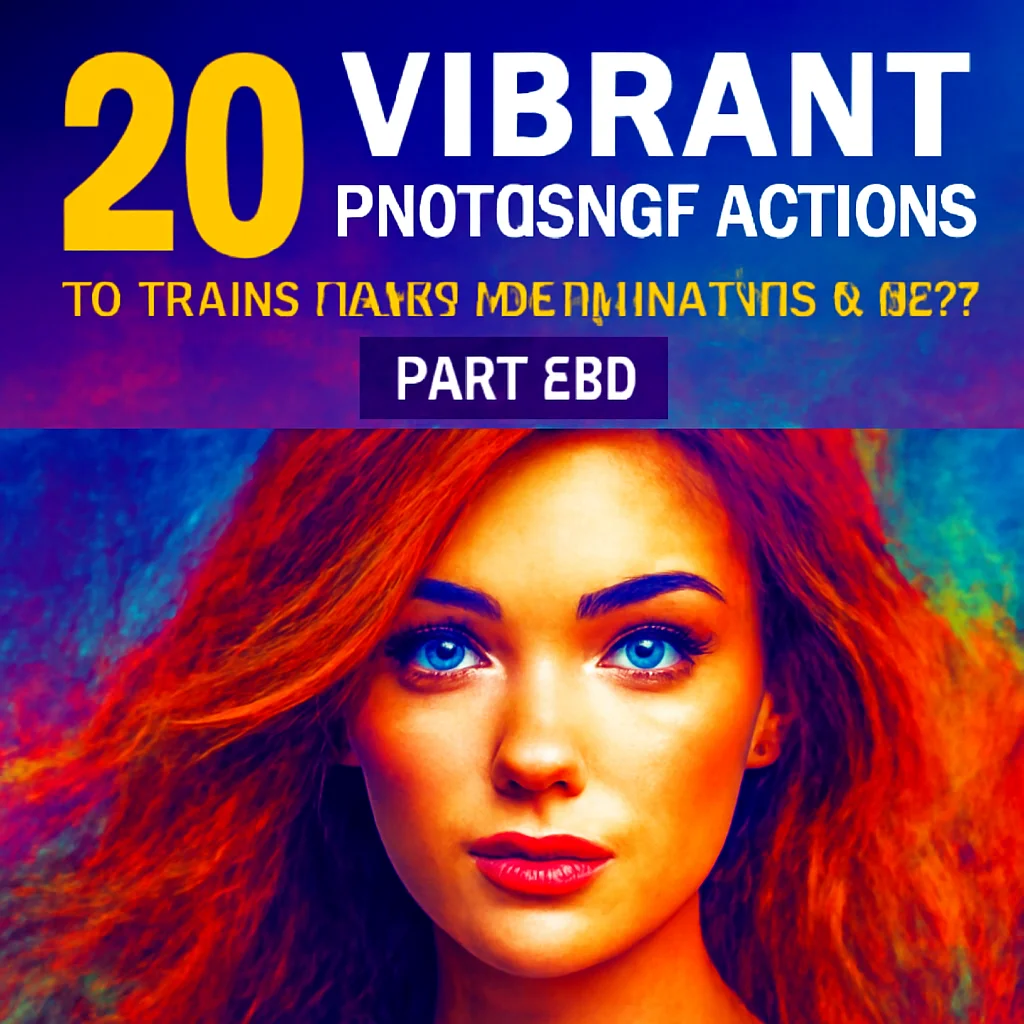 Transform Your Photos with BrushesPack Collection Part 282: 20 Essential Photoshop Actions