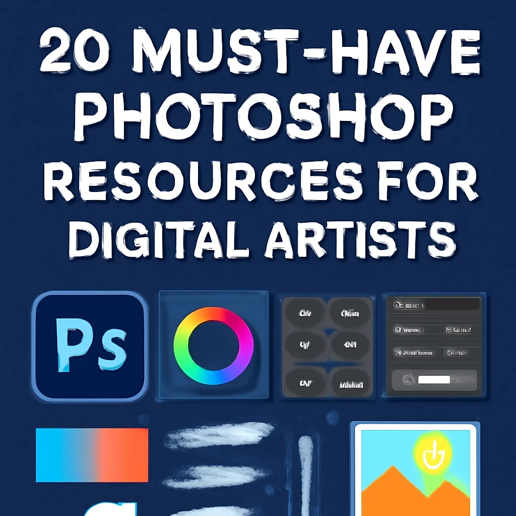 2lagus Collection Part 1: 20 Must-Have Photoshop Resources for Digital Artists 🎨✨