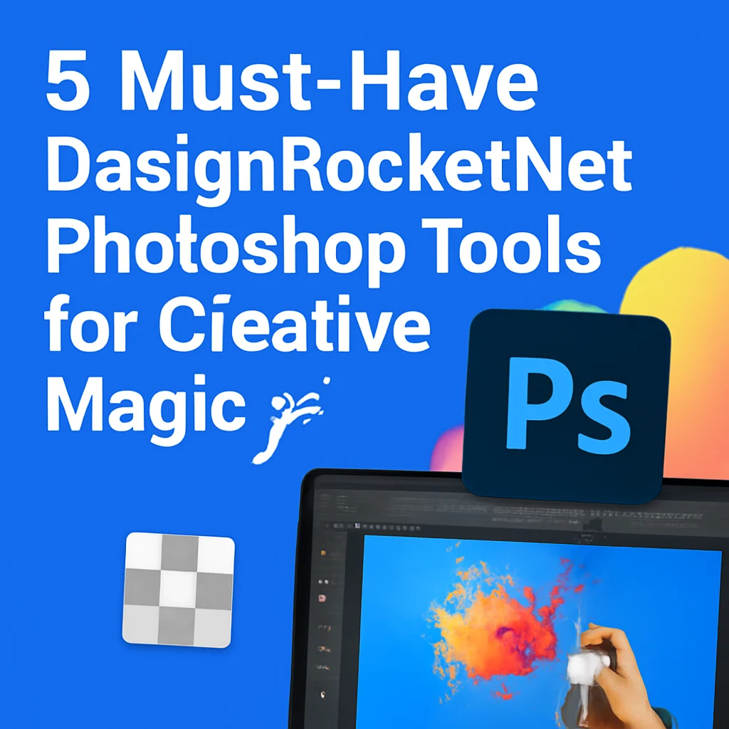 5 Must-Have DesignRocketNet Photoshop Tools for Creative Magic 🎨