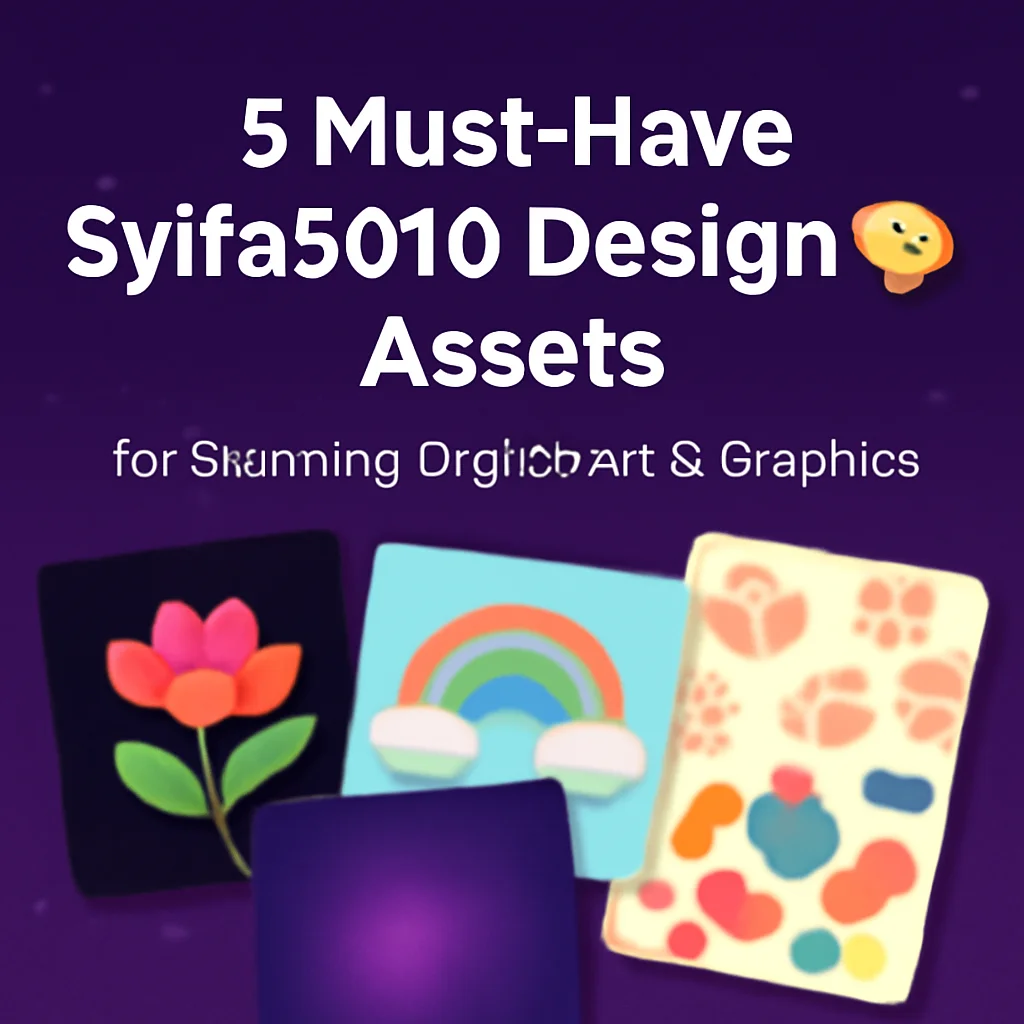 5 Must-Have Syifa5610 Design Assets for Stunning Digital Art & Graphics 🎨✨