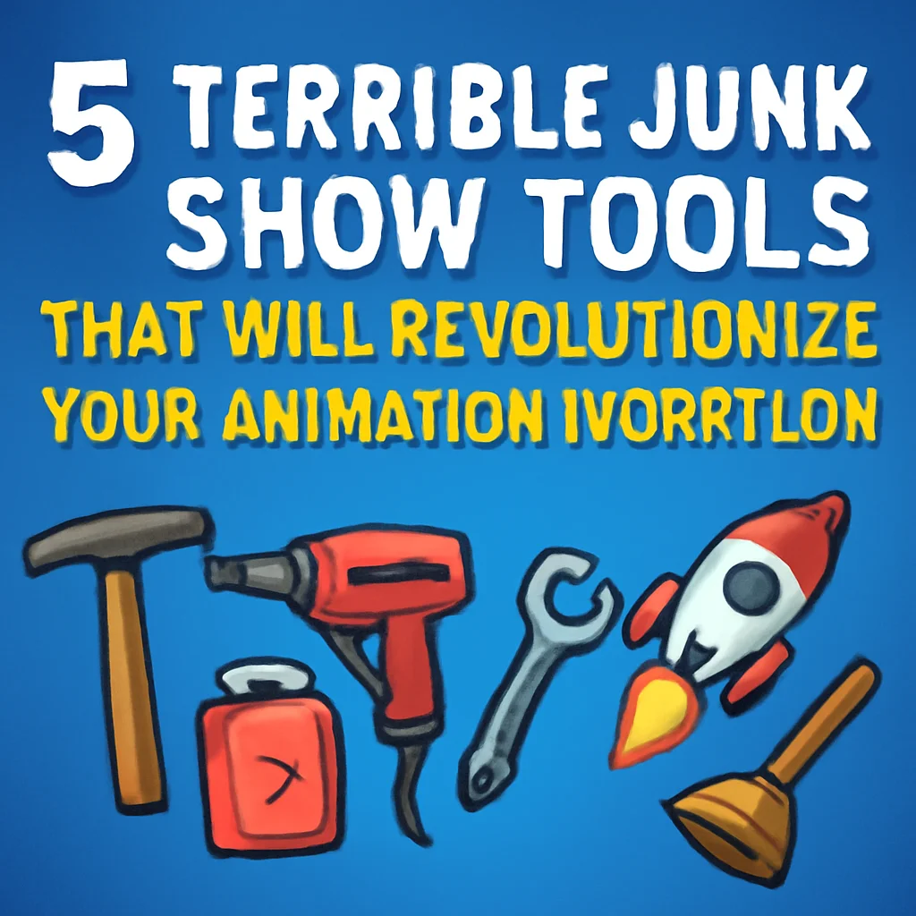 5 Terrible Junk Show Tools That Will Revolutionize Your Animation Workflow 🚀