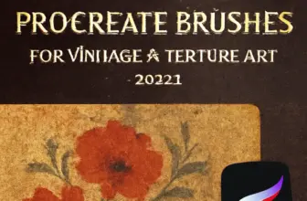 6 best mariasummer procreate brushes for vintage texture ar 227