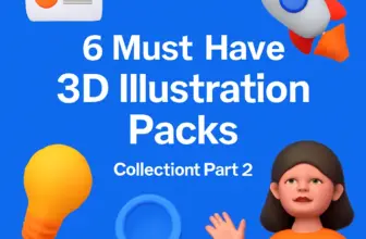 6 must have 3d illustration packs from rakatastudio collecti 1413