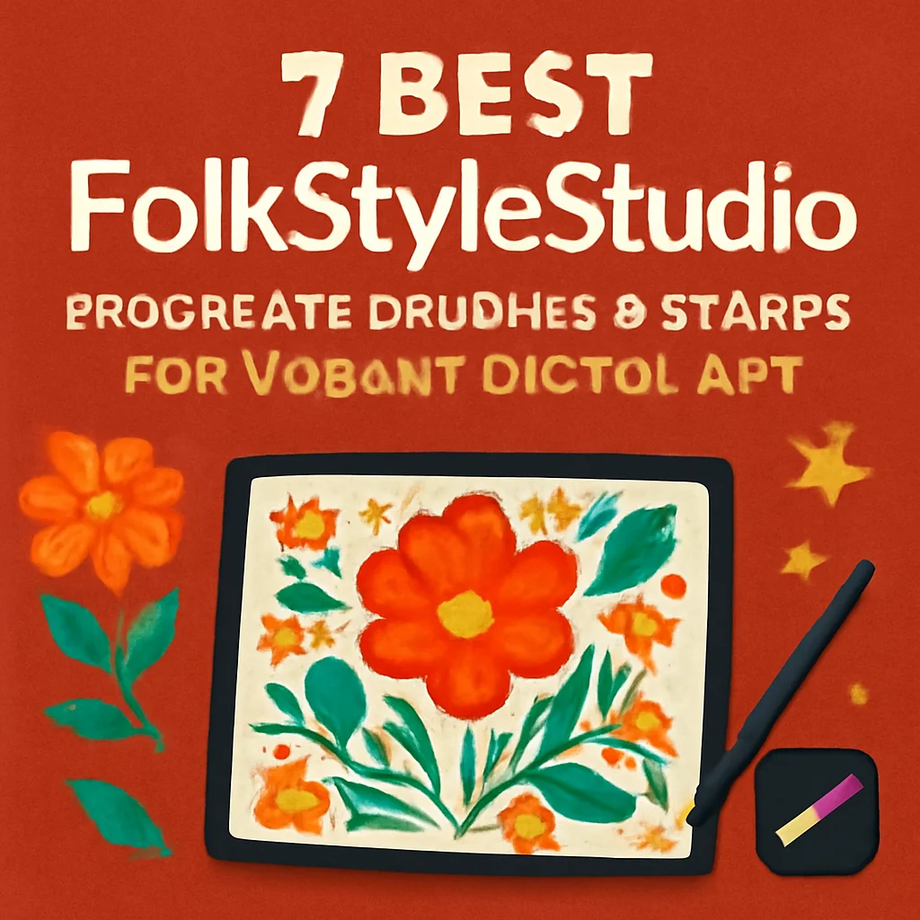 7 best folkstylestudio procreate brushes stamps for vibrant 1034