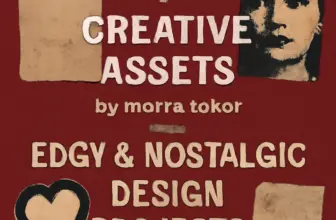 7 creative assets by mariatokar for edgy nostalgic design p 1226