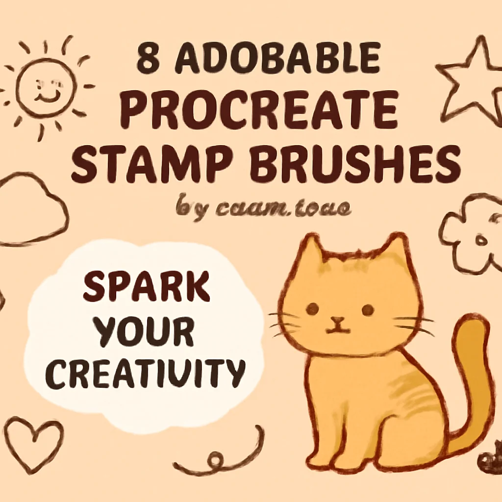 Unleash Your Inner Artist: 20 Must-Have Procreate Brushes & Stamps by Svgocean | Part 1