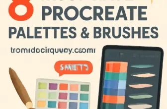 8 must have procreate palettes brushes from duckyjudy store 998