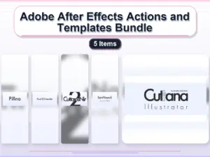 adobe after effects actions and templates bundle 5 items collage 20caf589 1779181810