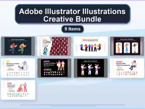adobe illustrator illustrations creative bundle 9 items collage 38aebec9 1779183520