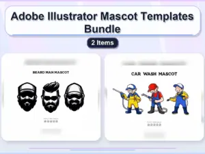 adobe illustrator mascot templates bundle 2 items collage 4168f8ea 1779182808