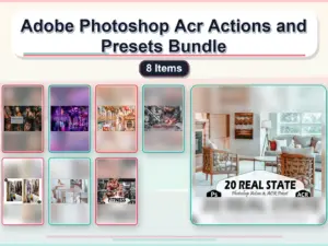 adobe photoshop acr actions and presets bundle 8 items collage 2c5bbffa 1779183638