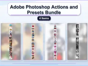 adobe photoshop actions and presets bundle 4 items collage 19fa0764 1779182023