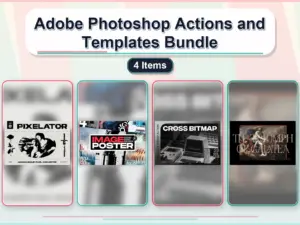adobe photoshop actions and templates bundle 4 items collage 320a77fb 1779180989