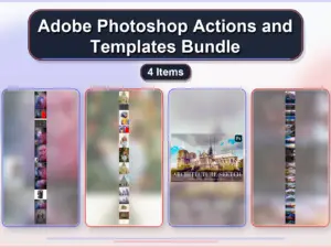 adobe photoshop actions and templates bundle 4 items collage 73693255 1779182926