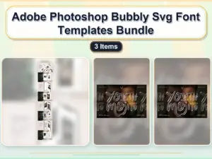 adobe photoshop bubbly svg font templates bundle 3 items collage 944203fb 1779181695